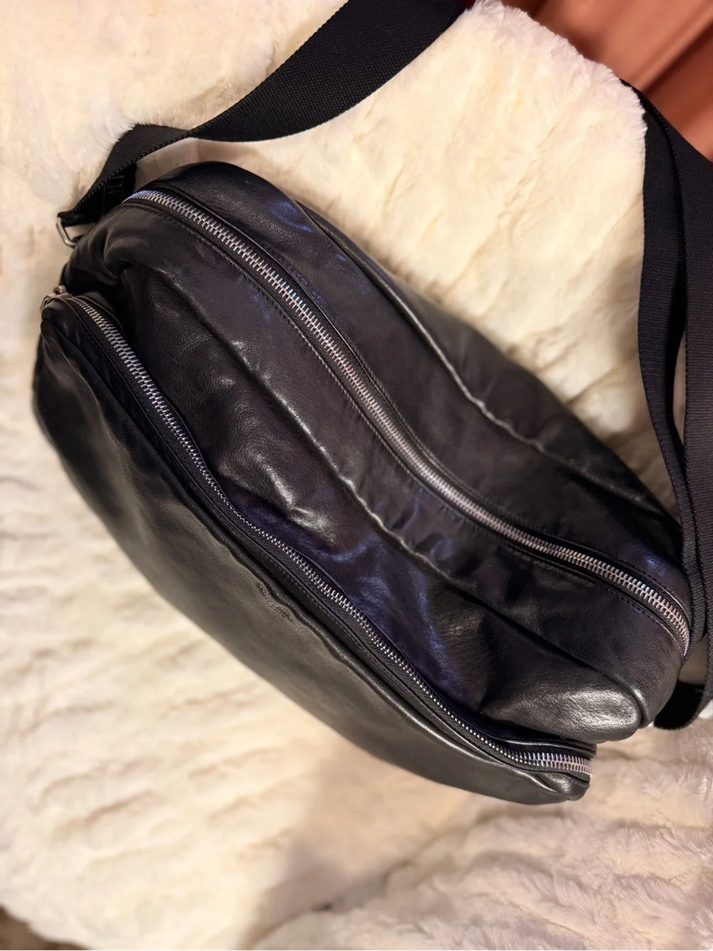Vintage YSL Sid messenger bag Lambskin